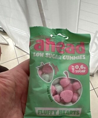 ahead Gummies Fluffy Hearts 50g