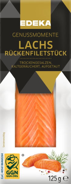 EDEKA Genussmomente Lachsrückenfilet 125g