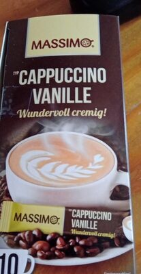Massimo Cappuccino Vanille 10x12,5g