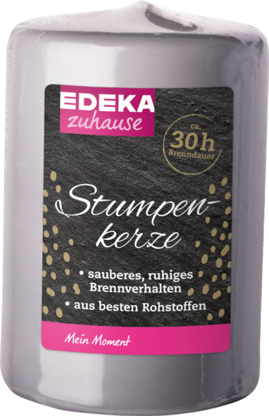 EDEKA zuhause Plattkopfstumpen anthrazit 70x100mm