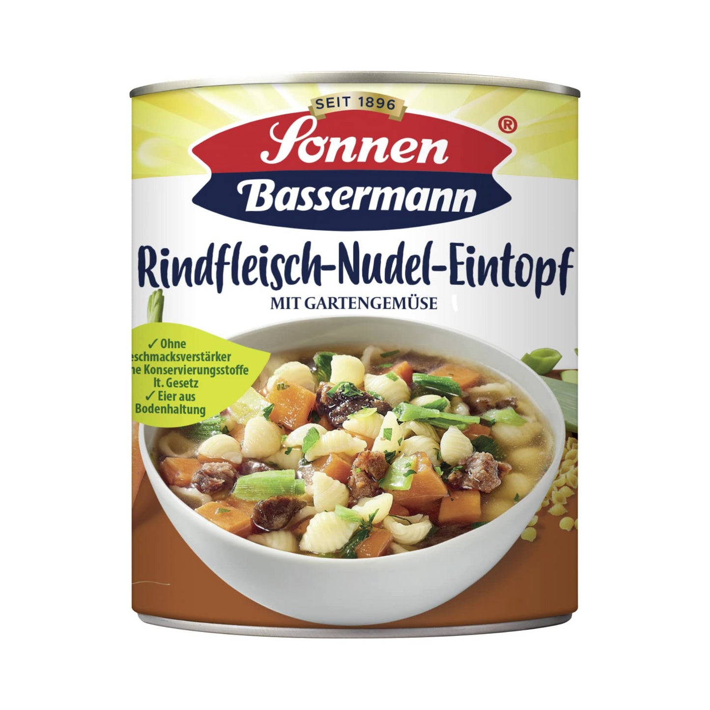 Sonnen Bassermann Rindfleisch Nudel-Eintopf 800g