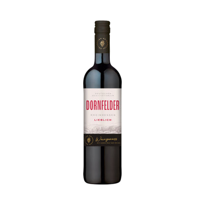 Wein-Genuss Dornfelder Rotwein Rheinhessen lieblich QbA 0,75l