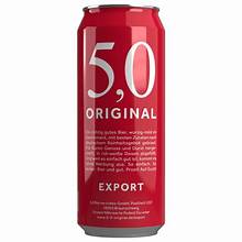 5,0 Original Export 0,5l DPG foodpipe [Lebensmittel-Lieferservice Rostock]