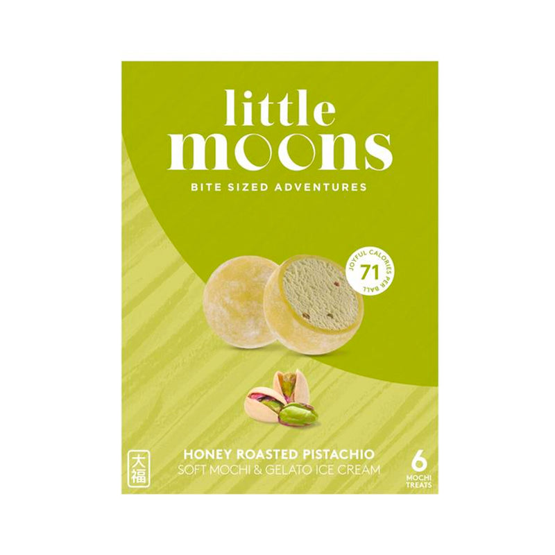 Little Moons Mochi Eis Honig geröstete Pistazie 6x32g