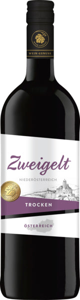 Wein-Genuss Zweigelt Qualitätswein trocken 1l