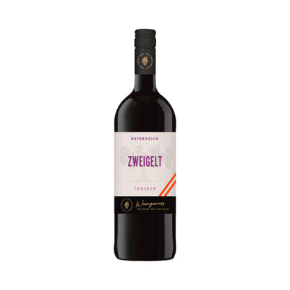 Wein-Genuss Zweigelt Qualitätswein trocken 1l