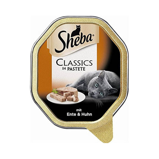 Sheba Classics mit Ente+Huhn 85g