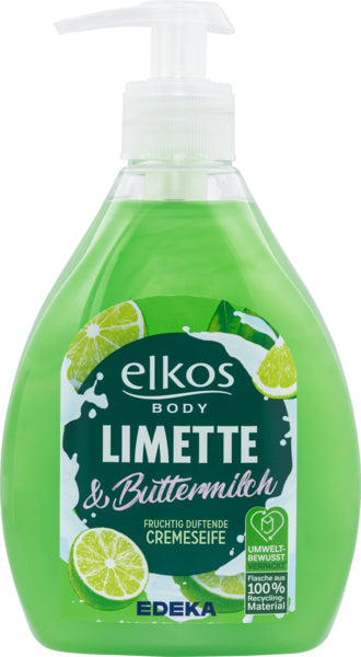 EDEKA elkos Cremeseife Limette&Buttermilch 500ml