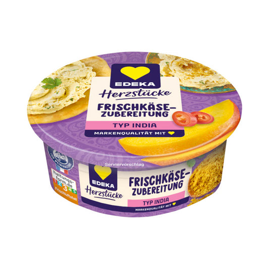 EDEKA Herzstücke Frischkäse India 50% 150g