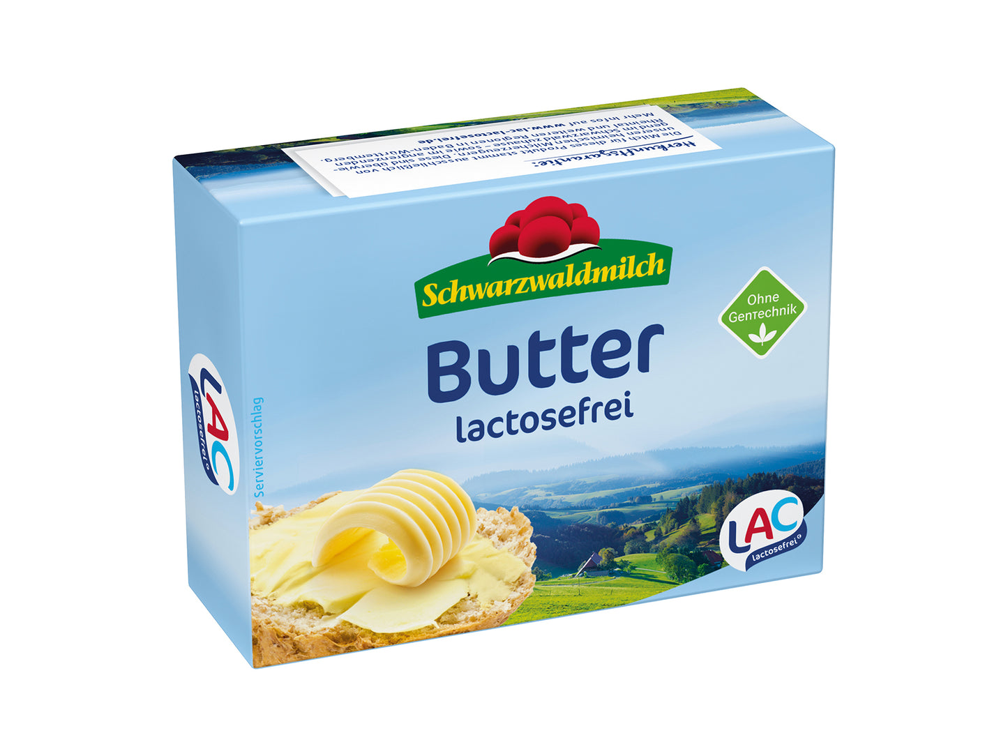 Schwarzwaldmilch Süßrahmbutter lactosefrei 250g