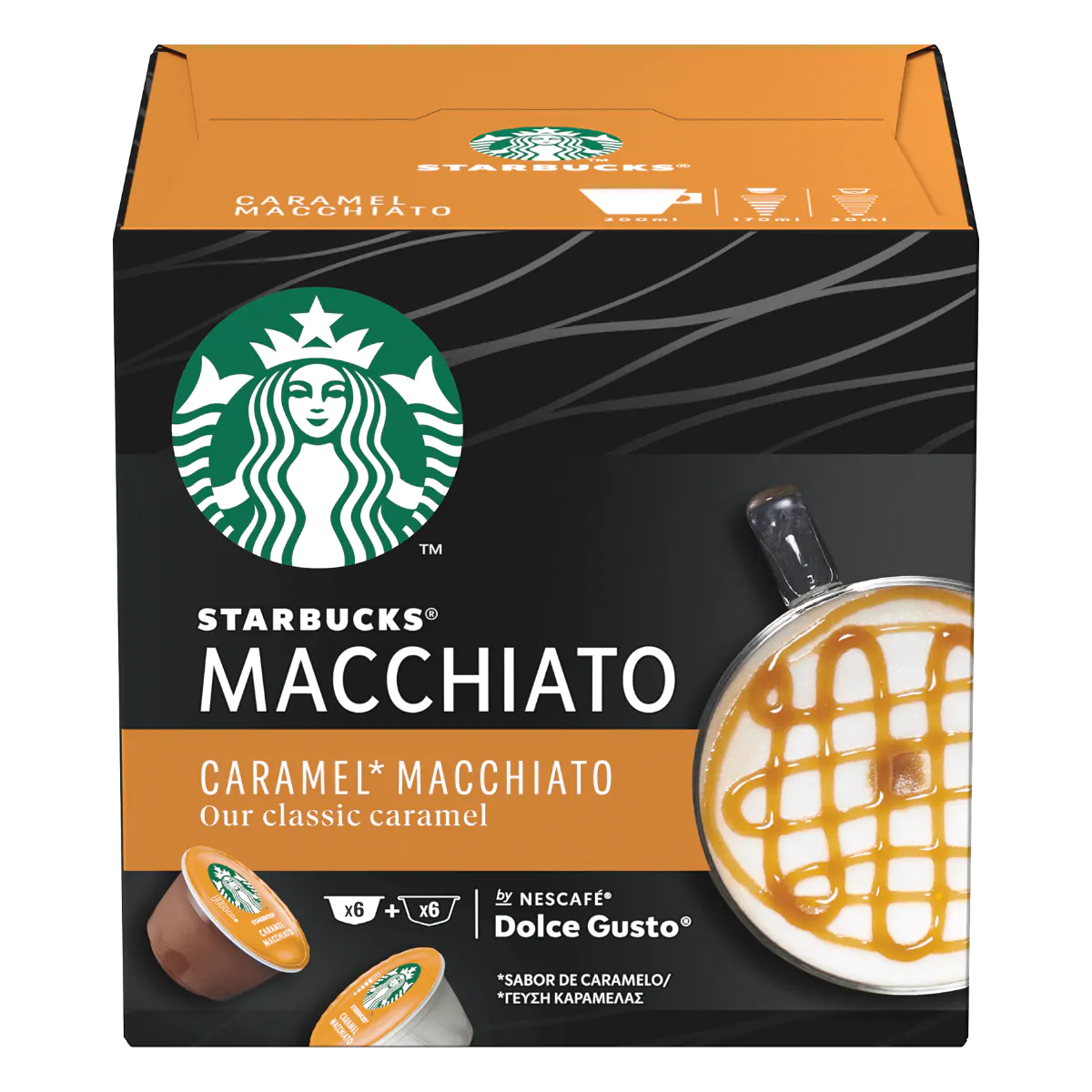 Starbucks Caramel Macchiato by Nescafe Dolce Gusto 6+6ST 127,8g