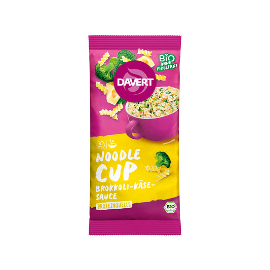 Bio Davert Noodle-Cup Brokkoli-Käse-Sauce 64g