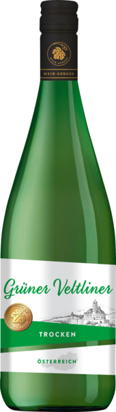 Wein-Genuss Grüner Veltliner Qualitätswein trocken 1l