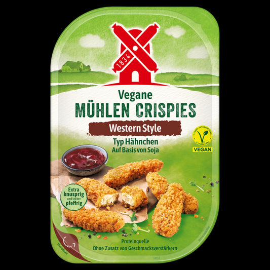 Rügenwalder vegane Mühlen Crispies Western Style 180g