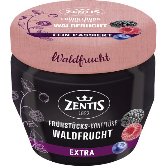 Zentis Frühstücks-Konfitüre fein passiert Waldfrucht 230g