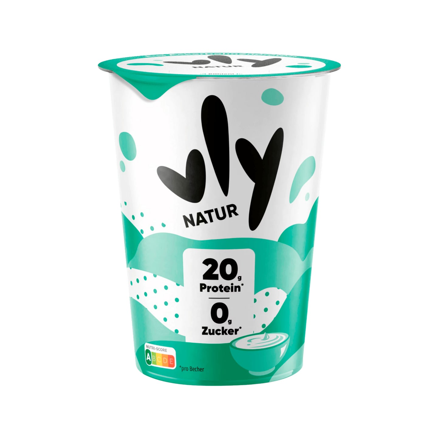 vly Natur ohne Zucker Joghurtalternative 400g