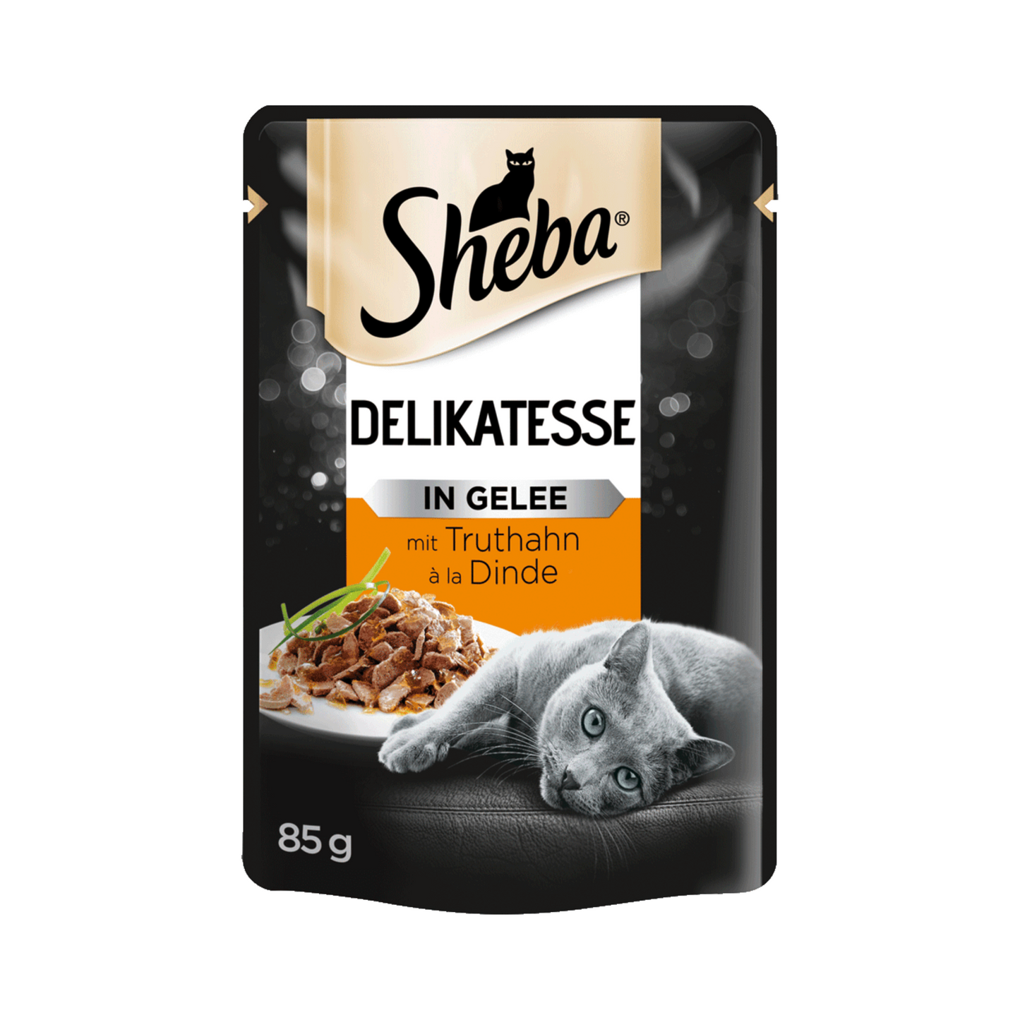 Sheba Delikatesse in Gelee mit Truthahn 85g