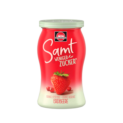 Schwartau Samt weniger Zucker Erdbeer 255g
