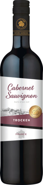 Wein-Genuss Cabernet Sauvignon Pays d'Oc IGP trocken 0,75l