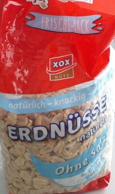 Xox Erdnüsse naturell 900g