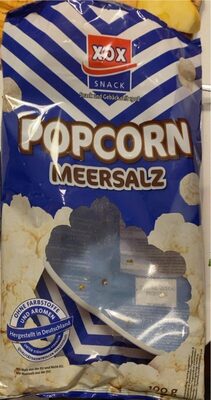 XOX Popcorn Meersalz 100g