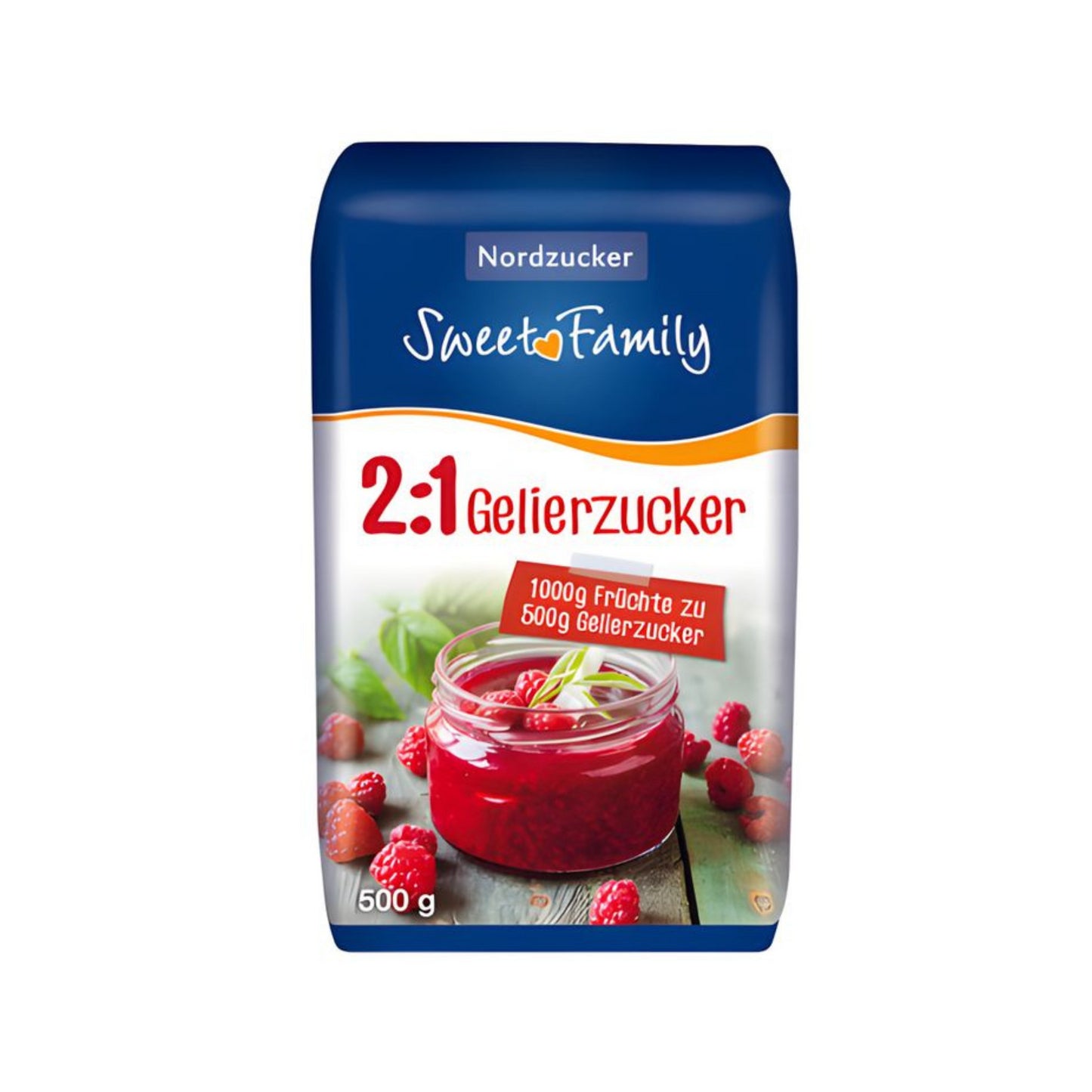 Nordzucker Sweet Family Gelierzucker 2:1 500g