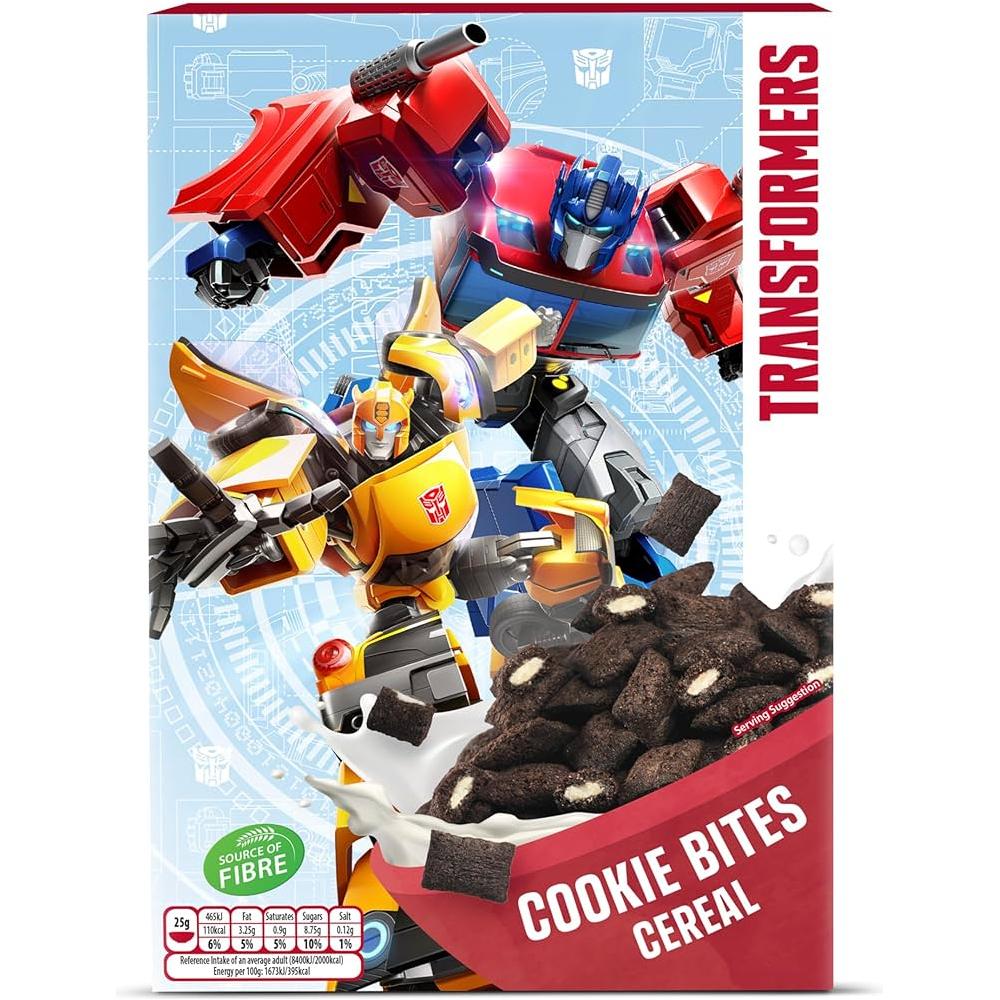 Transformers Cookie Bites Cereal 375g