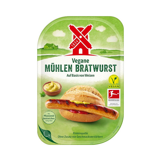 Rügenwalder Vegane Mühlen Bratwurst 180g