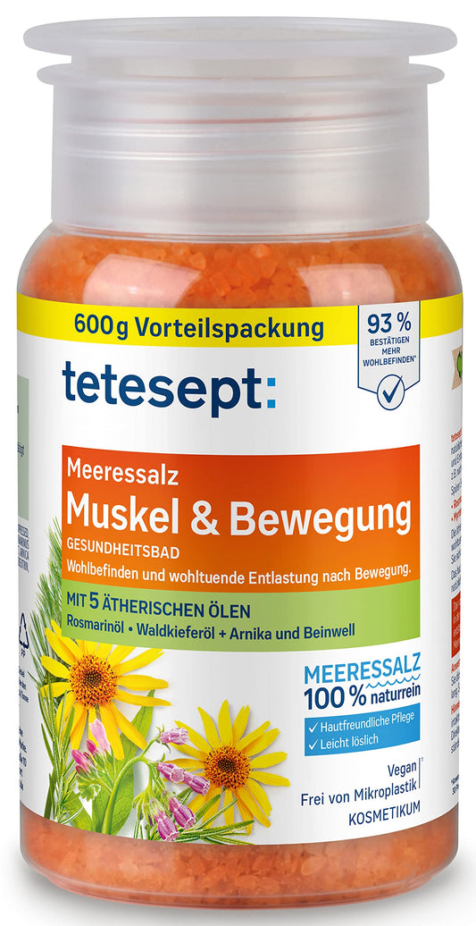 tetesept Meeressalz Muskel&Bewegung 600g