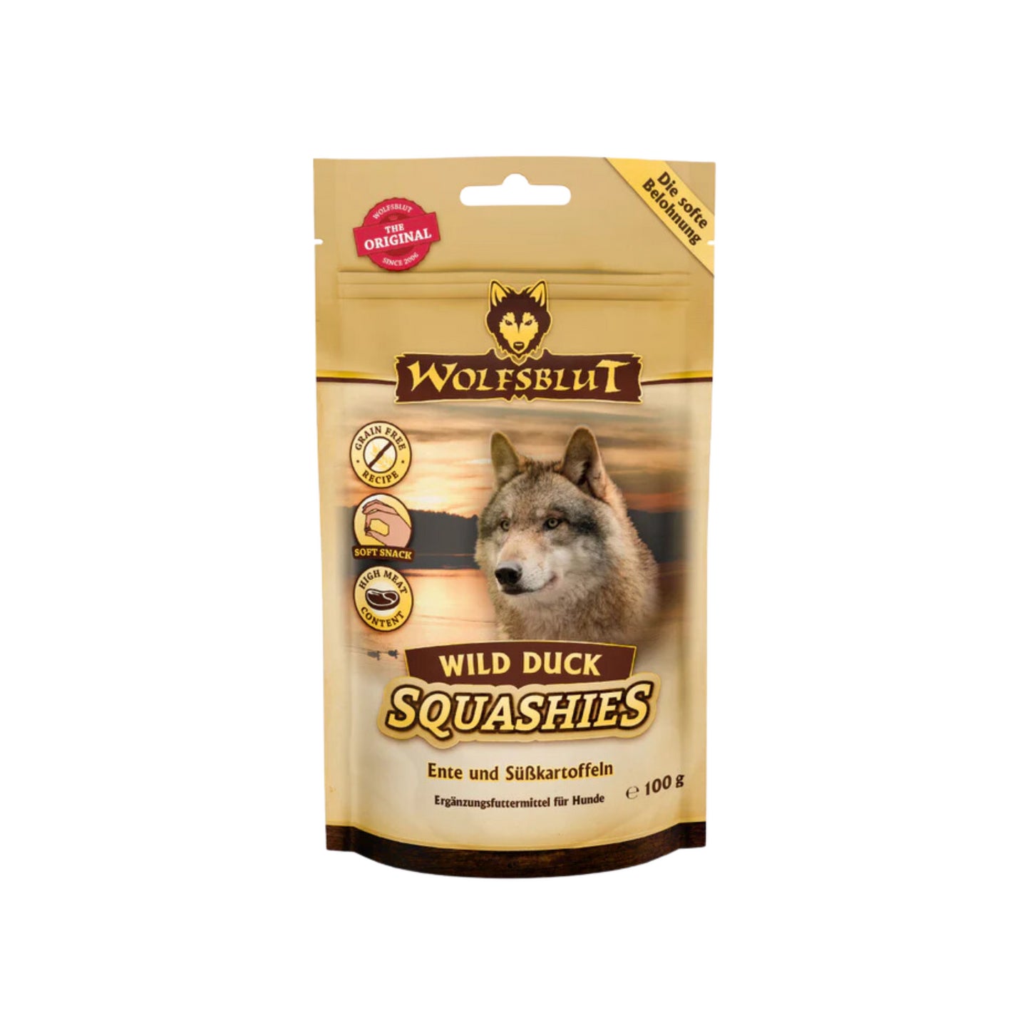 Wolfsblut Snack Squashies wild duck 100g