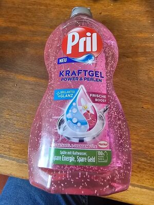 Pril Kraft-Gel Power&Perlen Granatapfel&Orangenblüte 450ml