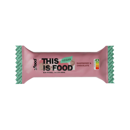 yfood Riegel Raspberry & Chocolate vegan 60g