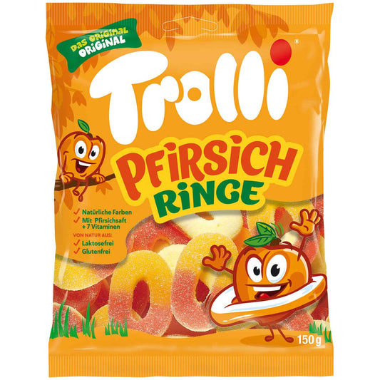 Trolli Pfirsichringe 150g