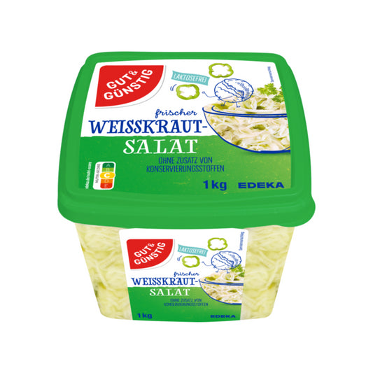 GUT&GÜNSTIG Frischer Weißkrautsalat 1kg