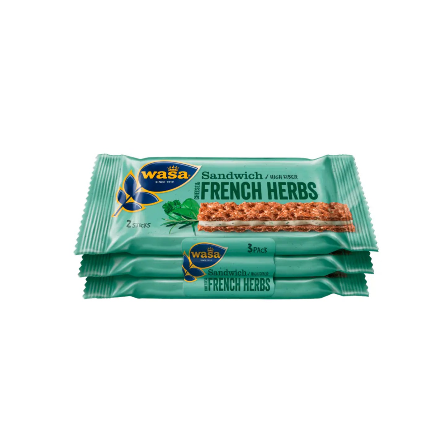 Wasa Sandwich Cheese & French Herbs 90g