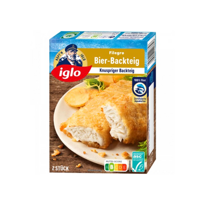 ASC Iglo Filegro Bier Backteig 240g foodpipe [Lebensmittel-Lieferservice Rostock]