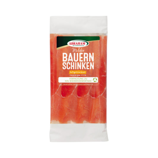 Abraham Bauernschinken luftgetrocknet 80g foodpipe [Lebensmittel-Lieferservice Rostock]