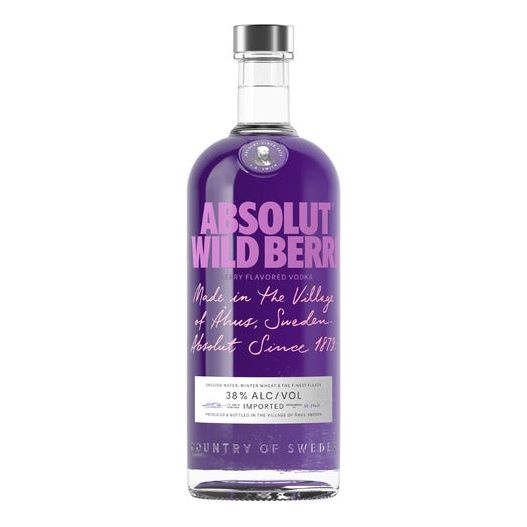 Absolut Vodka Wild Berri 38% 0,7l foodpipe [Lebensmittel-Lieferservice Rostock]