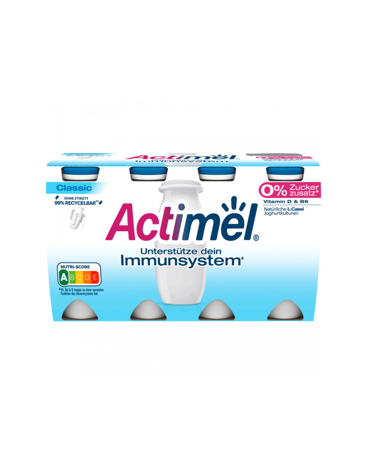 Actimel Drink Classic 0,1% 8x100g foodpipe [Lebensmittel-Lieferservice Rostock]