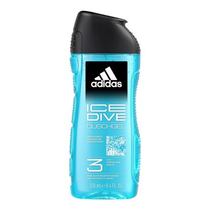 Adidas Ice Dive Showergel 250ml foodpipe [Lebensmittel-Lieferservice Rostock]