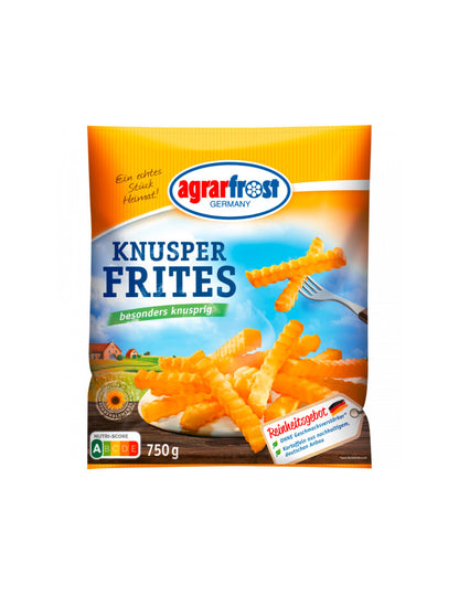 Agrarfrost Knusperfrites wellig 750g foodpipe [Lebensmittel-Lieferservice Rostock]