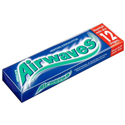 Airwaves Menthol&Eukalyptus 12ST foodpipe [Lebensmittel-Lieferservice Rostock]