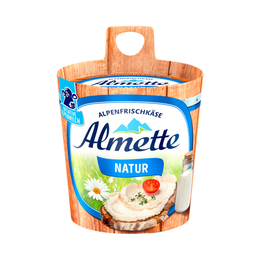 Almette Alpenfrischkäse Natur 60% Doppelrahmstufe 150g foodpipe [Lebensmittel-Lieferservice Rostock]