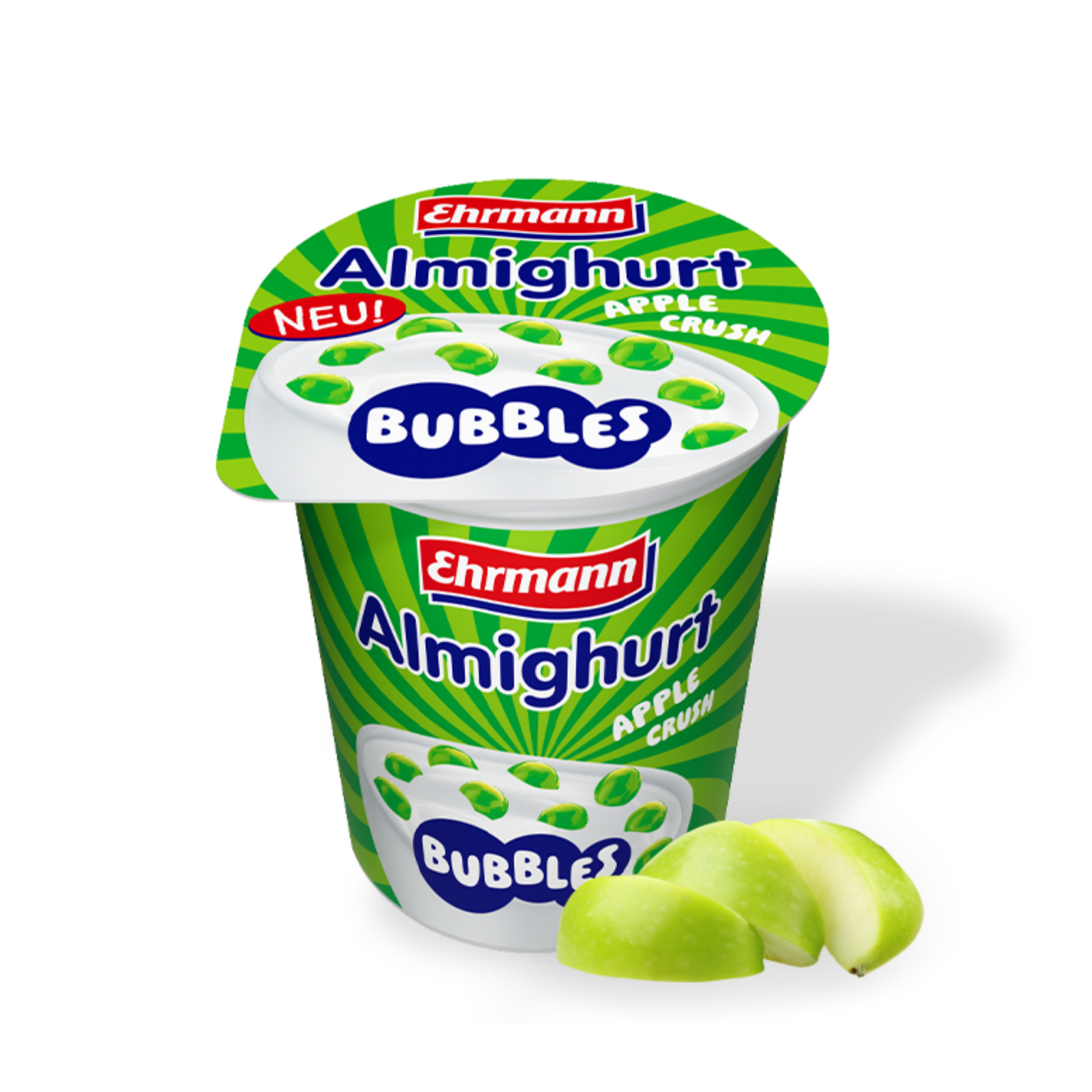 Almighurt Bubbles Apple Crush 150g foodpipe [Lebensmittel-Lieferservice Rostock]