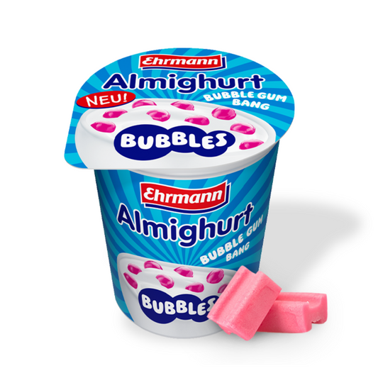 Almighurt Bubbles Bubble Gum Bang 150g foodpipe [Lebensmittel-Lieferservice Rostock]