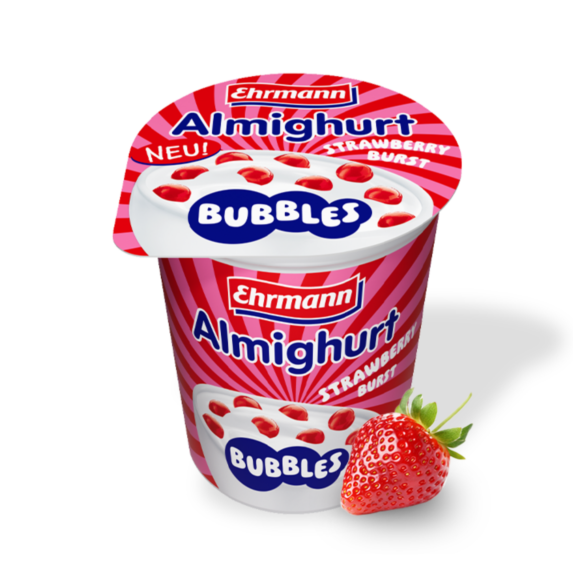 Almighurt Bubbles Strawberry Burst 150g foodpipe [Lebensmittel-Lieferservice Rostock]