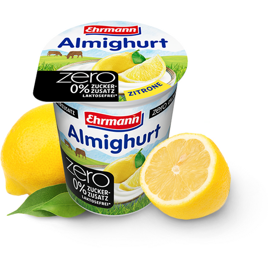 Almighurt Zero Zitrone 150g foodpipe [Lebensmittel-Lieferservice Rostock]