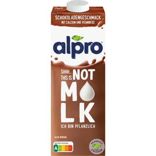 Alpro This ist not Milk Trink Soja Schokolade 1l foodpipe [Lebensmittel-Lieferservice Rostock]