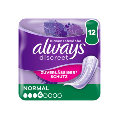 Always Discreet Inkontinenz Normal 12ST foodpipe [Lebensmittel-Lieferservice Rostock]