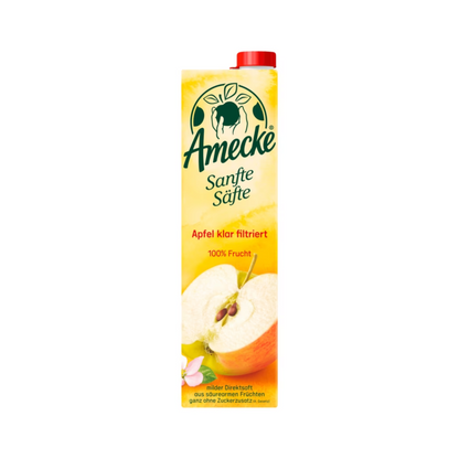 Amecke Sanfte Säfte Apfel klar filtriert 1l EW foodpipe [Lebensmittel-Lieferservice Rostock]